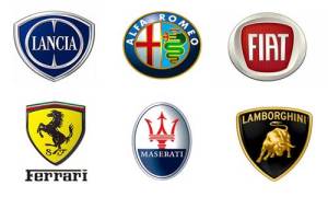 Italian Car Brands Names - List And Logos Of Italian Cars